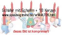 Bild vom Artikel Schäfer mit Schafen + 18 Kerzen