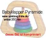 Bild vom Artikel Babyklapper Pyramide